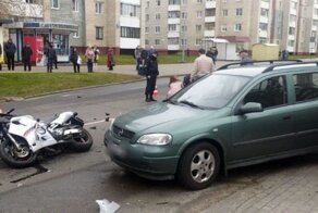 Авария дня. Смертельное ДТП с участием мотоциклиста в Беларуси