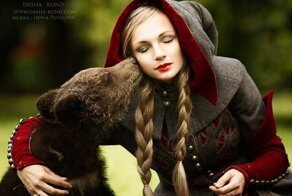 Девушка из Москвы делает сказочные кадры с участием животных