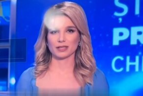 Молдавская телеведущая не сдержалась и выругалась матом на русском языке в прямом эфире