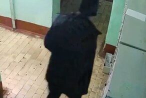 Мужчина выместил на коробке свою злобу