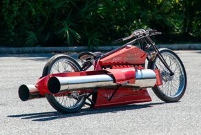 Harley-Davidson 1929 года с импульсным реактивным двигателем ищет нового владельца