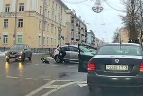 Всегда пристегивайте детей! В Гомеле из машины выпал ребёнок