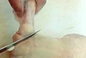 Как быстро разделать курицу