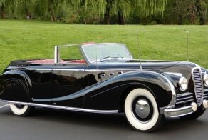 Классический кабриолет Delahaye, принадлежавший двум королям, за три месяца подорожал в 23 раза