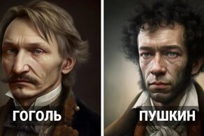 Нейросеть показала, как в её представлении выглядели знаменитые русские писатели