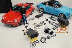 Компания Felten Motors разработала универсальный комплект для установки электромотора в классический автомобиль