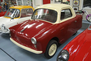 Opperman Unicar Т 1956: самый дешёвый британский микроавтомобиль, изготовленный из стеклопластика