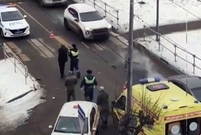 Авария дня. В Подмосковье пьяный водитель BMW насмерть сбил мужчину