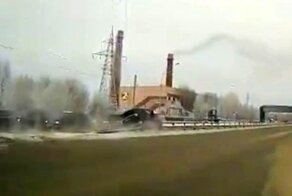 И прилёг такой на бочок: утреннее ДТП из Нижневартовска