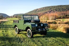 Личный Land Rover короля Георга VI выставлен на аукцион