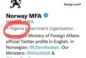 Да какая разница! Норвегия попросила Твиттер перестать называть их Нигерией