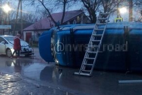 Знак «Стоп»? Нет, не слышал! Момент ДТП под Новороссийском