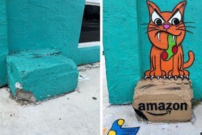 Художник превращает унылые уголки города в красочные арт-объекты