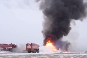 В Улан-Удэ при посадке разбился вертолёт Ми-8