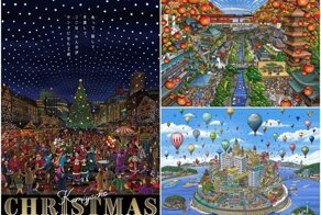 Японская студия создает фантастические подробные иллюстрации