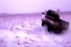 Подросток на отцовском грузовике устроил гонки с полицейскими в Красноярском крае