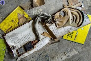 Заброшенный ракетный арсенал бывшего военного аэродрома