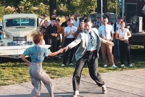 Танцевальная импровизация в стиле буги-вуги