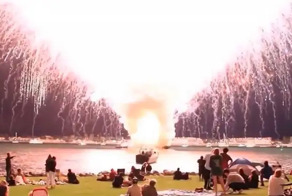 Что-то пошло не так: 18-минутный фейерверк взорвался за 25 секунд