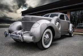 Cord 812 Custom Beverly 1937 года выпуска: единственный в мире бронированный седан для мёртвого сенатора