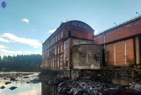 Заброшенная бумажная фабрика в Карелии, построенная финнами