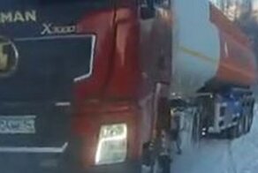 Что может случиться с шинами большегруза в лютый мороз