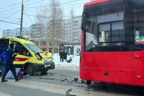 Авария дня. В Казани пожилая пациентка скорой помощи погибла во время ДТП