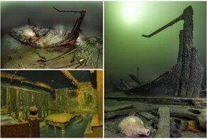 Впечатляющие фотографии кораблей на дне Балтийского моря