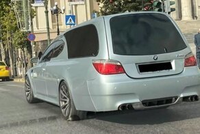 В последний путь с ветерком: катафалк BMW M5 из Афин