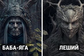 Недетские сказки: нейросеть показала, какими она видит известных персонажей славянского фольклора