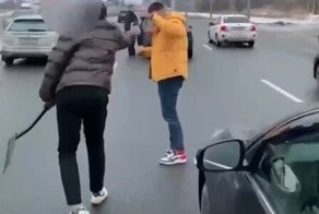 В Питере как следует проучили автоподставщика, который хотел устроить ДТП