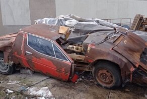 Останки ржавого Maserati Merak 1979 года выставили на eBay за 15 000 евро