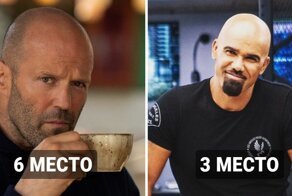 Исследователи опубликовали топ самых сексуальных лысых мужчин, основываясь на статистике и научных данных