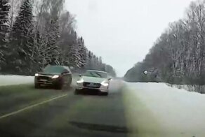 Вот из-за таких водителей люди и гибнут: случай на загородной трассе