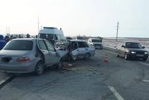 Авария дня. Смертельное лобовое столкновение в Оренбургской области