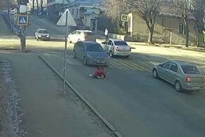 Наезд на школьника на пешеходном переходе в Воронеже