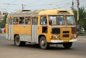 Суровые сельские автобусы из СССР