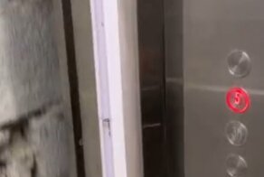 Волнительная поездка в лифте