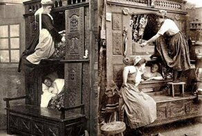 Почему в европе раньше спали в шкафах