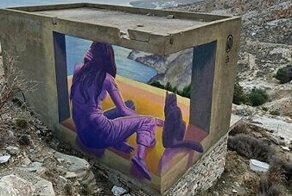 Художник превращает неприметные здания в произведения искусства