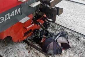 В Балашихе машинист остановил электричку в миллиметре от коляски с грудным ребёнком