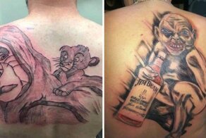18 неудачных и смешных татуировок, которые вызывают слишком много вопросов