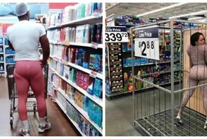 Покупатели в супермаркете, которые вас удивят