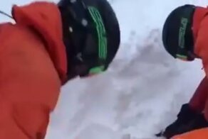 Сошедшая в Сочи лавина попала на видео