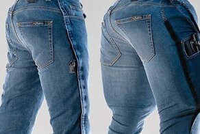 В Швеции придумали джинсы, в которых падать с мотоцикла стало безопаснее