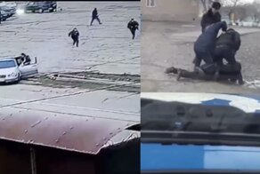 Задержание особо опасных преступников по-казахски