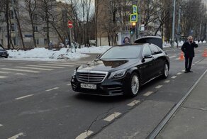 Столкновение с членовозом "АМР" на востоке Москвы