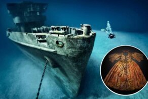 В сундуке утонувшего в 1660 году корабля ученые нашли свадебное платье