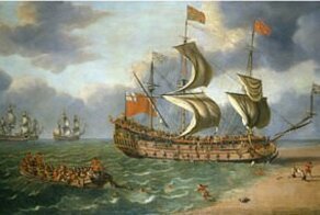 Исследователи засняли 350-летний корабль, затонувший с королем на борту