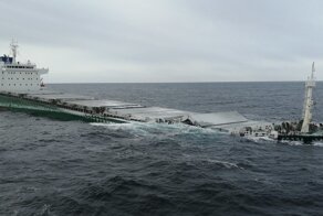 Китайский сухогруз затонул в Татарском проливе